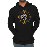 Magical Esoteric D20 Dice Lightweight Hoodie | Artistshot