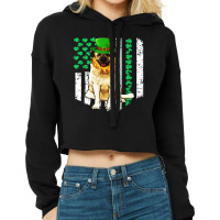 Anatolian Shepherd Dog St Patricks Cropped Hoodie | Artistshot