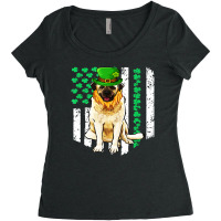 Anatolian Shepherd Dog St Patricks Women's Triblend Scoop T-shirt | Artistshot