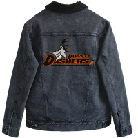 Danville Dasher's Unisex Sherpa-lined Denim Jacket | Artistshot