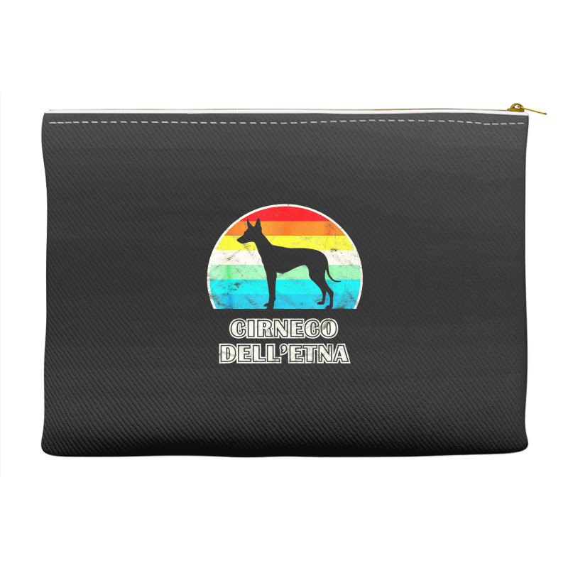 Cirneco Dell Etna Vintage Accessory Pouches | Artistshot