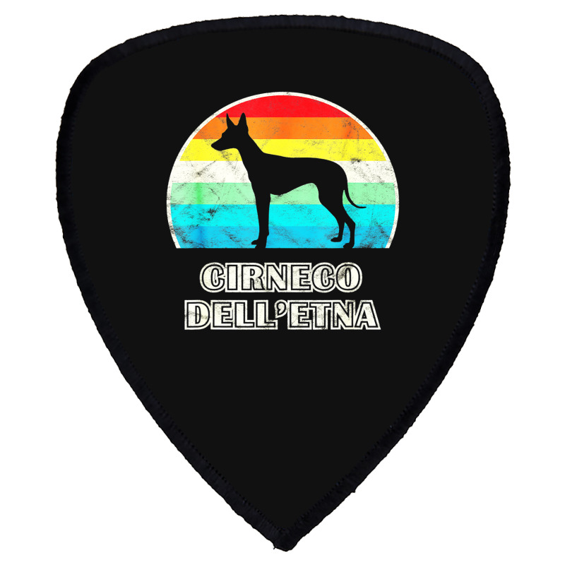 Cirneco Dell Etna Vintage Shield S Patch | Artistshot