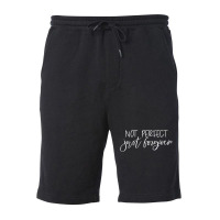 Cute Not Perfect Just Forgiven Christian Bible Ins Fleece Short | Artistshot