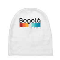 Bogota Colombia Retro Style Vintage Design T Shirt Baby Beanies | Artistshot