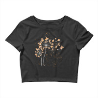 Cute Corgi Flower Dandelion Dog Lovers Corgi Tee W Crop Top | Artistshot