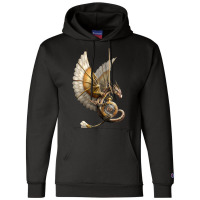 Steampunk Dragon On Watch Gift Vintage Champion Hoodie | Artistshot