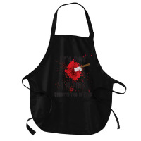 Womens It's Fine I'm Fine Everything Is Fine Knife Medium-length Apron | Artistshot