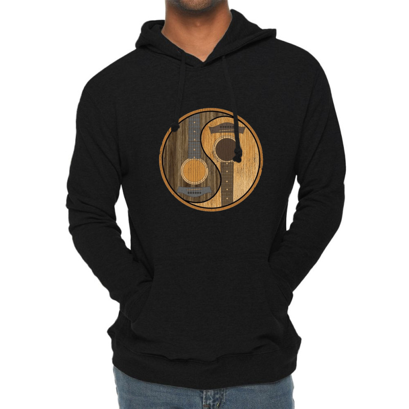 Guitar Yin Yang Lightweight Hoodie | Artistshot