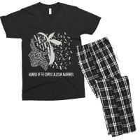 Womens We Wear Silver For Agenesis Of The Corpus C Men's T-shirt Pajama Set | Artistshot