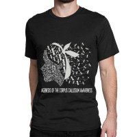 Womens We Wear Silver For Agenesis Of The Corpus C Classic T-shirt | Artistshot