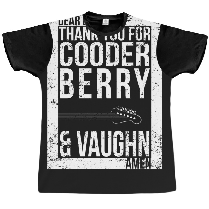 Guitaris Gifts Thanks Cooder Berry Vaughn Guitar G Graphic T-shirt | Artistshot