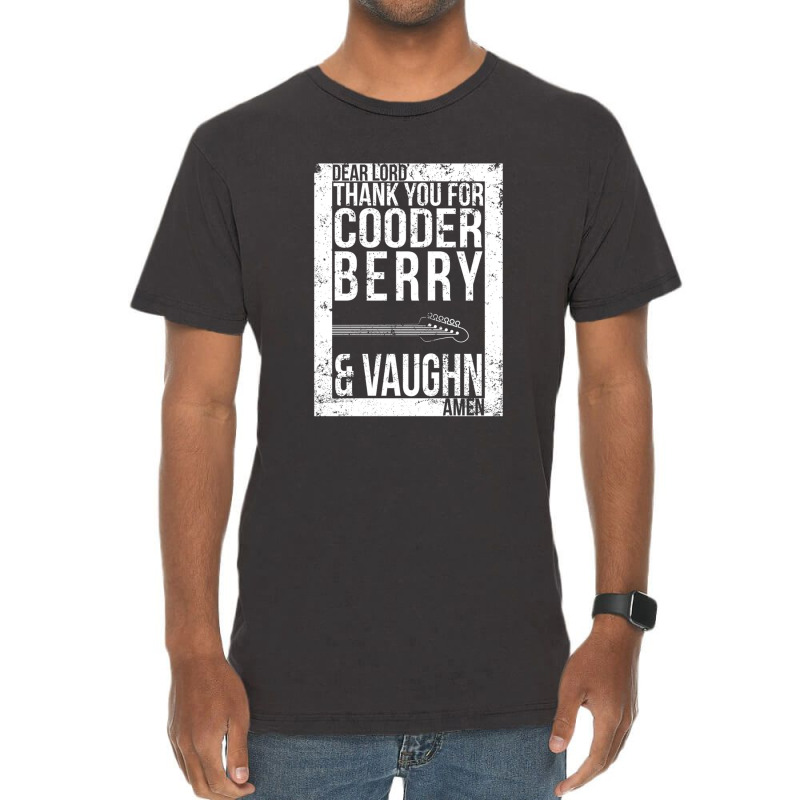 Guitaris Gifts Thanks Cooder Berry Vaughn Guitar G Vintage T-shirt | Artistshot