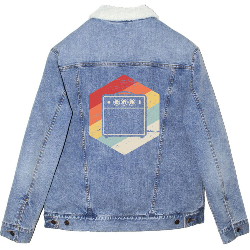 Guitarist & Guitar Player Gift Unisex Sherpa-lined Denim Jacket | Artistshot