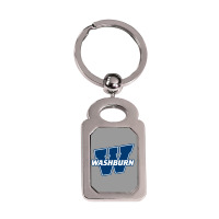 Washburn Ichabods Silver Rectangle Keychain | Artistshot