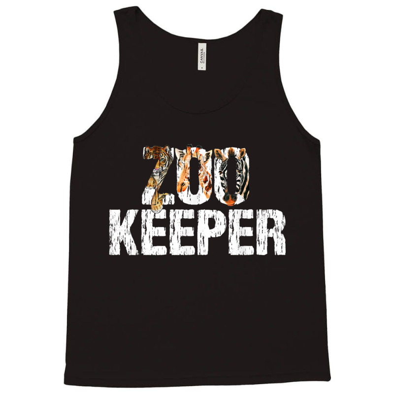 Zoo Keeper Costume Safari Wildlife Zookeeper Costu Tank Top | Artistshot