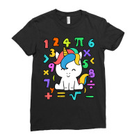 Number Day Kids Girls Costume Numbers Math Day Cal Ladies Fitted T-shirt | Artistshot