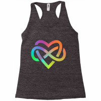 Polyamory Infinity Heart Symbol Neverending Love L Racerback Tank | Artistshot