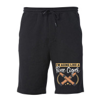 I'm Just Here For The Cigars Tobacco Cigarette Smo Fleece Short | Artistshot