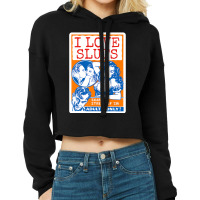 Anti Slut Vintage Propaganda Poster Shirt Art I Lo Cropped Hoodie | Artistshot