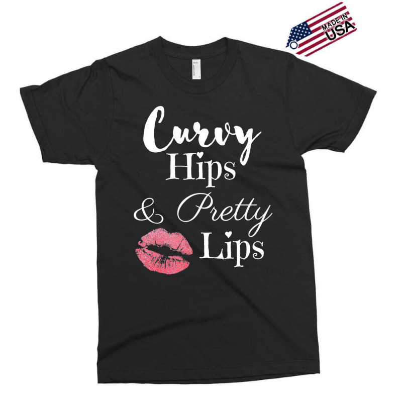 Curvy Hips And Pretty Lips T Shirt Exclusive T-shirt | Artistshot