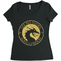 Lee Ho Fooks   Funny Chinese Restaurant Name Drago Women's Triblend Scoop T-shirt | Artistshot