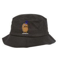 Detective Potato With Moustache & Magnifying Glass Bucket Hat | Artistshot