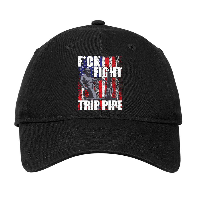 Fuck Fight Trip Pipe Oilfield Pullover Hoodie Adjustable Cap | Artistshot