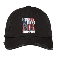 Fuck Fight Trip Pipe Oilfield Pullover Hoodie Vintage Cap | Artistshot