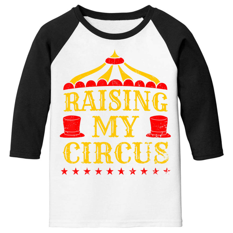 Circus Event Staff Carnival Lover Ringmaster Ringl Youth 3/4 Sleeve by calguaa | Artistshot