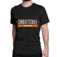 Charlottesville Virginia Retro Distressed Va Athle Classic T-shirt | Artistshot