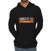 Charlottesville Virginia Retro Distressed Va Athle Lightweight Hoodie | Artistshot