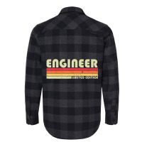 Engineer Funny Job Title Profession Birthday Worke Flannel Shirt | Artistshot