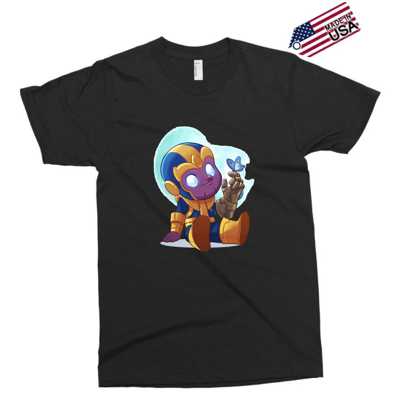 Cute Baby Thanos (low Poly Abstract) Zoomout Effect Exclusive T-shirt | Artistshot