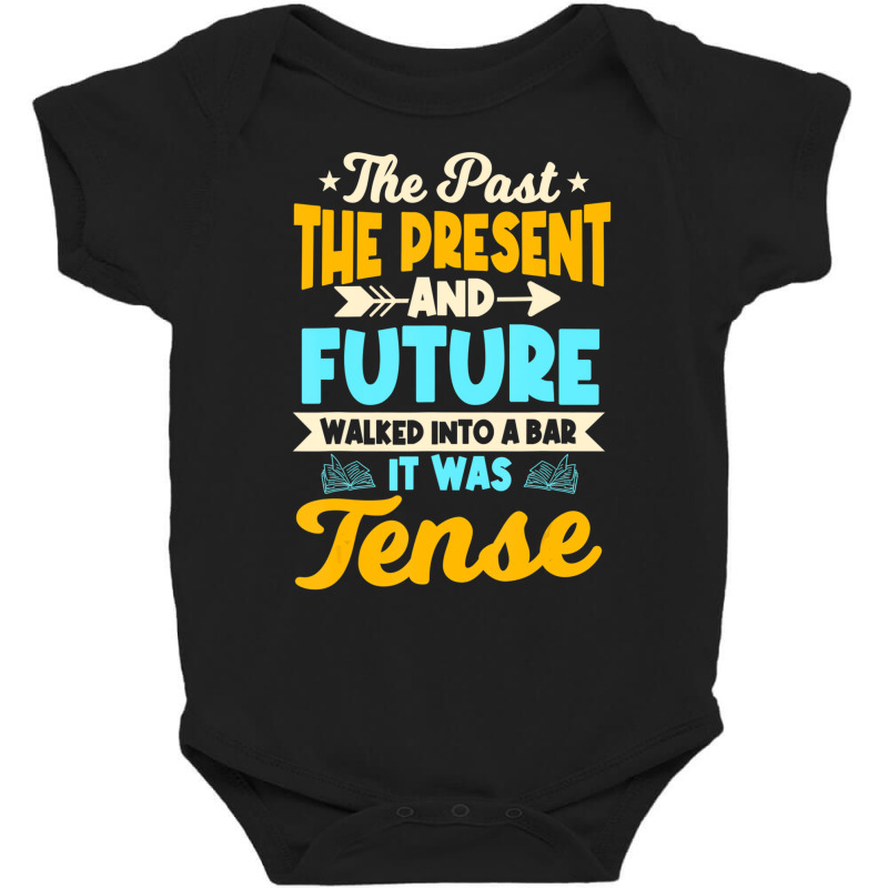 English Teacher Grammar Grammatical Rules Tenses T Baby Bodysuit by mogakino | Artistshot