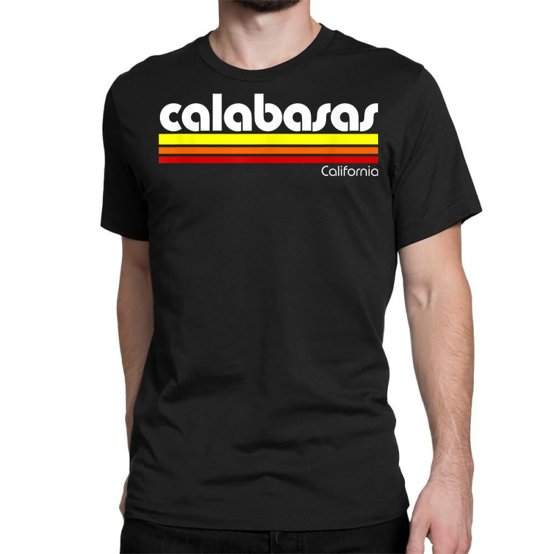 Retro Calabasas California T Shirt Classic T-shirt by TeaMenShop | Artistshot