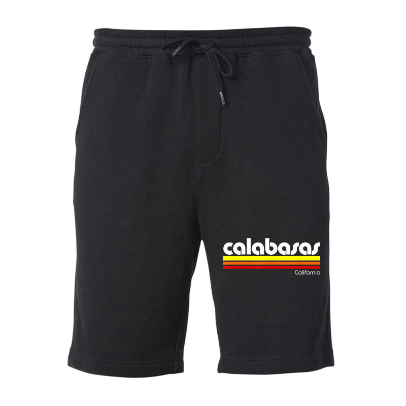 Retro Calabasas California T Shirt Fleece Short by TeaMenShop | Artistshot