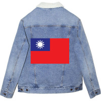 Taiwan Unisex Sherpa-lined Denim Jacket | Artistshot