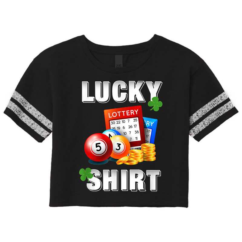 Lucky Lottery, Gambling Fun Lotto T Shirt, Dk Scorecard Crop Tee by arainro | Artistshot