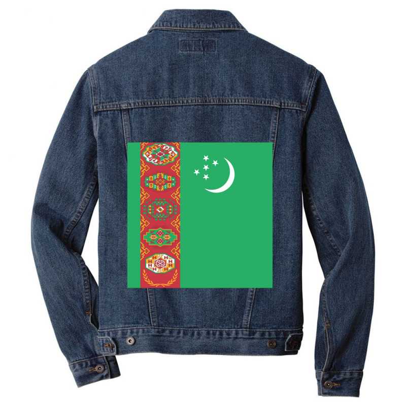 Turkmenistan Men Denim Jacket | Artistshot