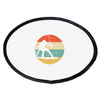 Wakeboarding Retro Wakeboarder T Shirt Oval Patch | Artistshot