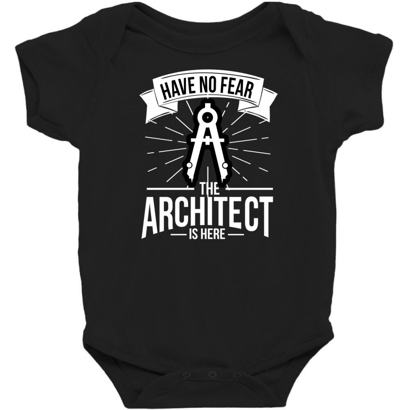 Architect   Building Gift For Profession House Bui Baby Bodysuit | Artistshot