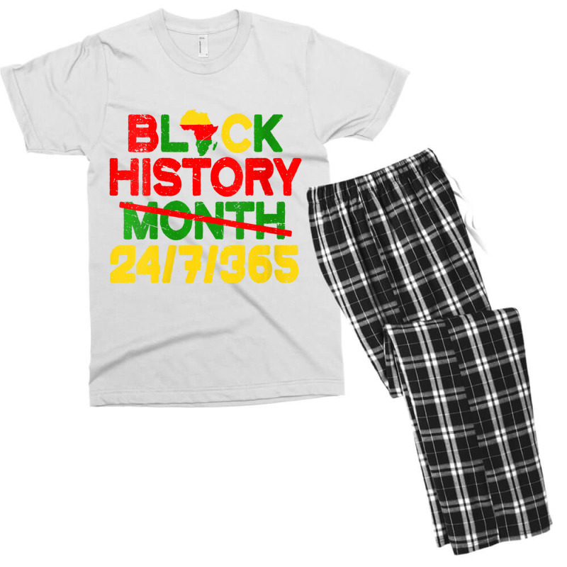 Womens Bhm 2023 Shirt Black History 365 Melanin Pr Men's T-shirt Pajama Set | Artistshot