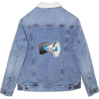 Guitar Music Unisex Sherpa-lined Denim Jacket | Artistshot