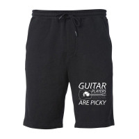 Guitar Music1 Fleece Short | Artistshot