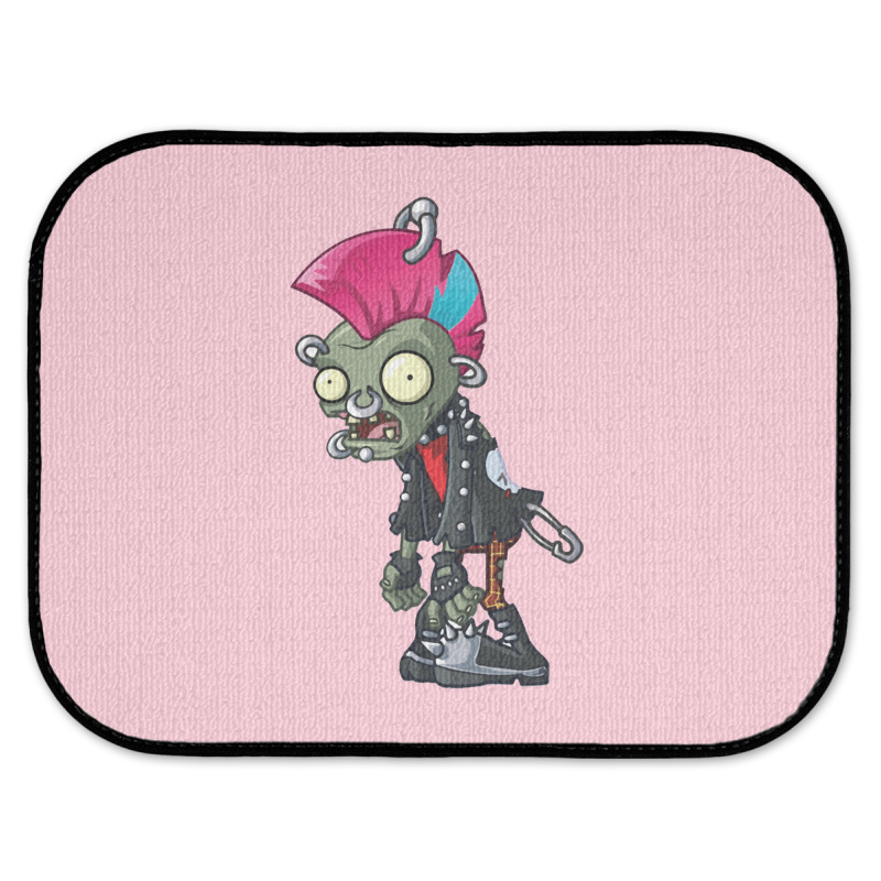 Plants Vs Zombies Punk Zombie Classic Rear Car Mat | Artistshot