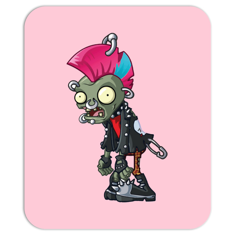 Plants Vs Zombies Punk Zombie Classic Mousepad | Artistshot