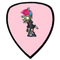 Plants Vs Zombies Punk Zombie Classic Shield S Patch | Artistshot