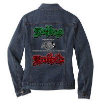 Mens Latins United Powercliproses T Shirt Ladies Denim Jacket | Artistshot