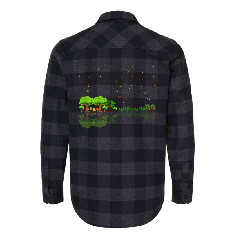 Guitar Nature Flannel Shirt | Artistshot