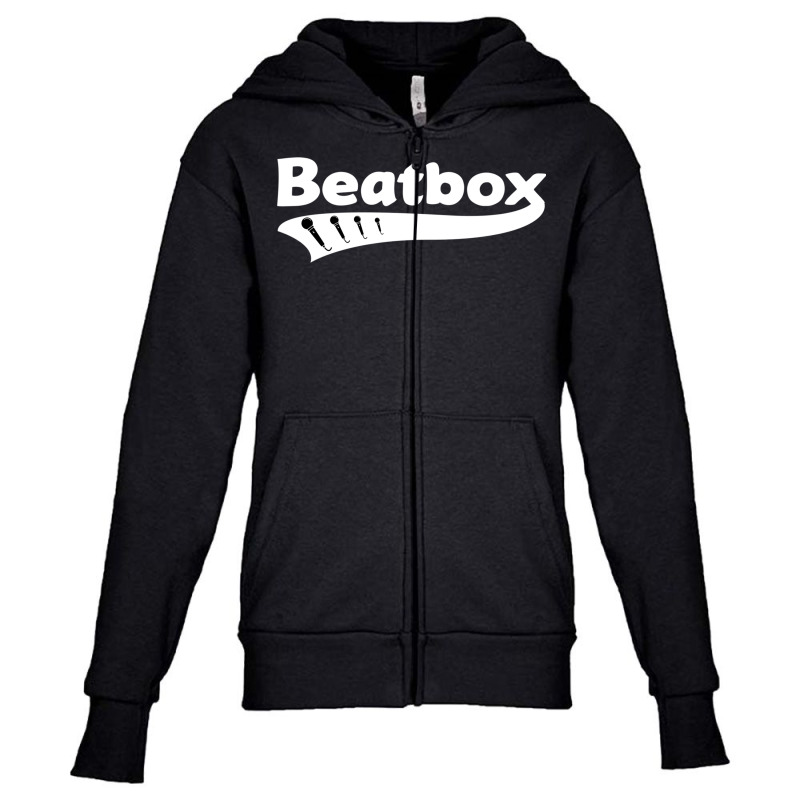 Beatbox Music With Speaker Streetmind Mc Rapper Dr Youth Zipper Hoodie by ChuArt. | Artistshot